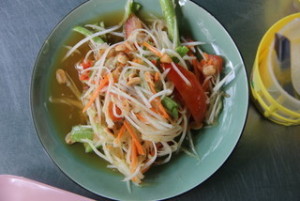 タイ料理　ソムタム